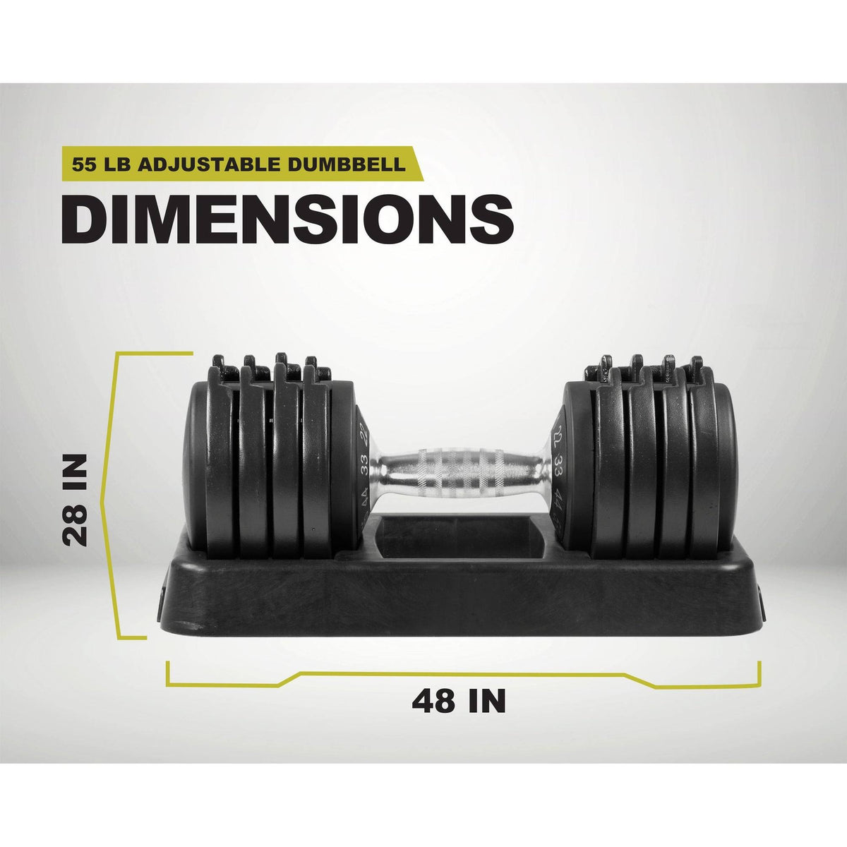 Adjustable Dumbbell, Single - 55 Y5541