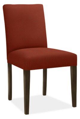 Modern Side Chair in Declan Curry with Charcoal Legs O52356