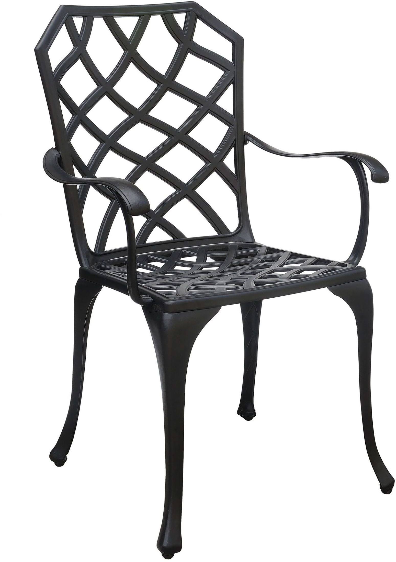 Black Bistro Table Set G59480