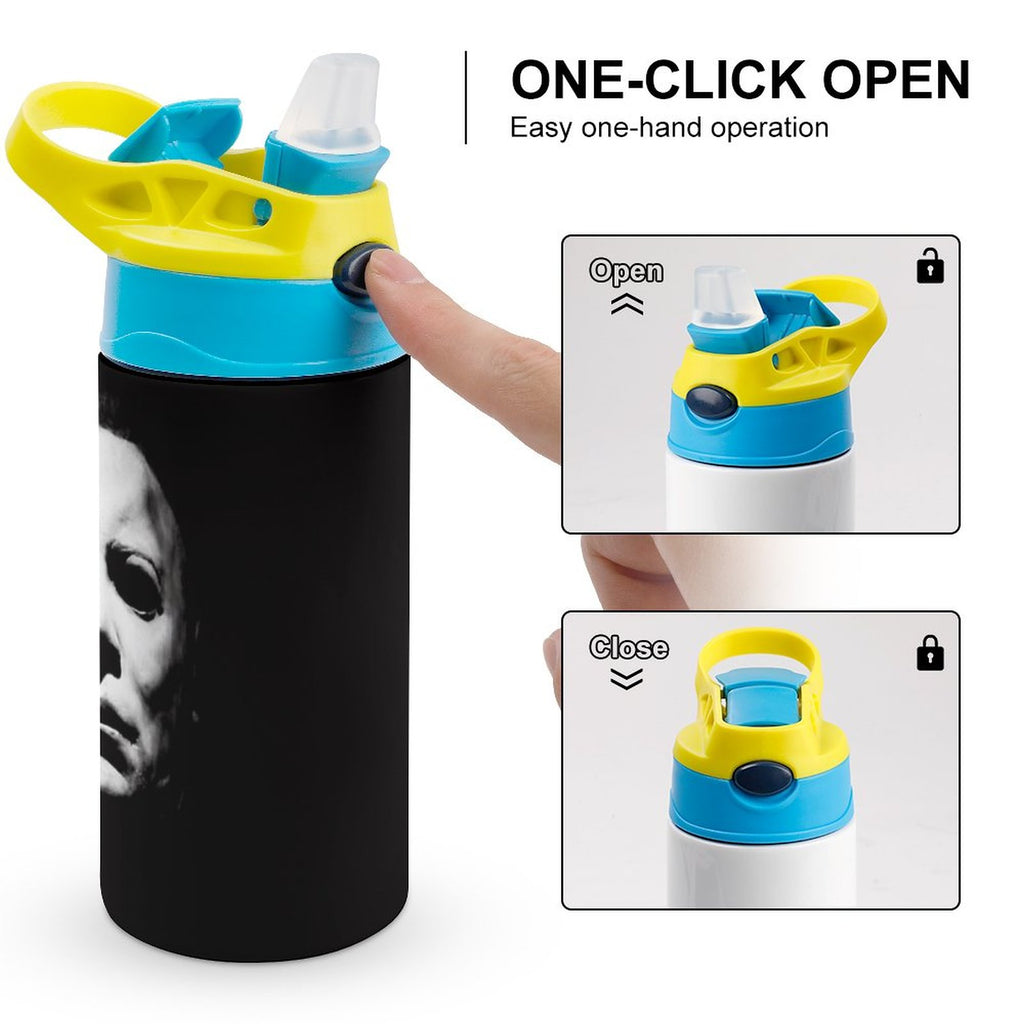 Insulated Stainless Steel Water Bottle With Straw F924