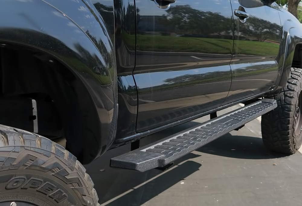 Blow Molding Running Boards Side Step for Toyota Tacoma 2005-2022 Double Crew Cab W208