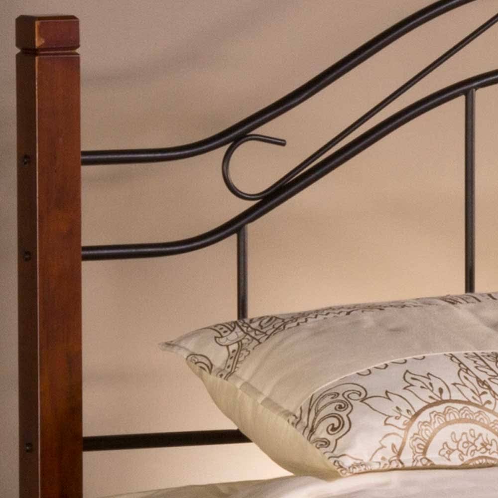 Queen Bed Set with Rails G3220
