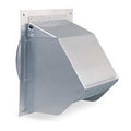 6x22 Round Duct Wall Cap, Aluminum A78607