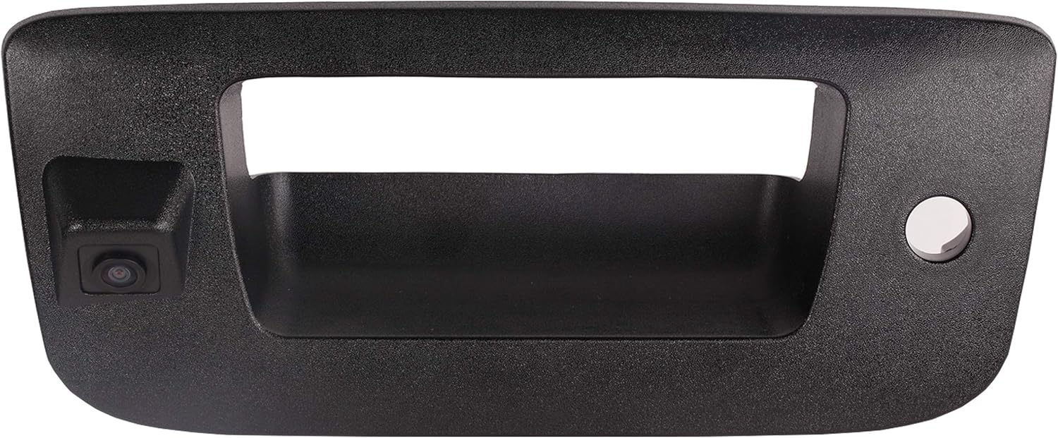 Tailgate Handle with Backup Camera Black Pack of 2 Q667