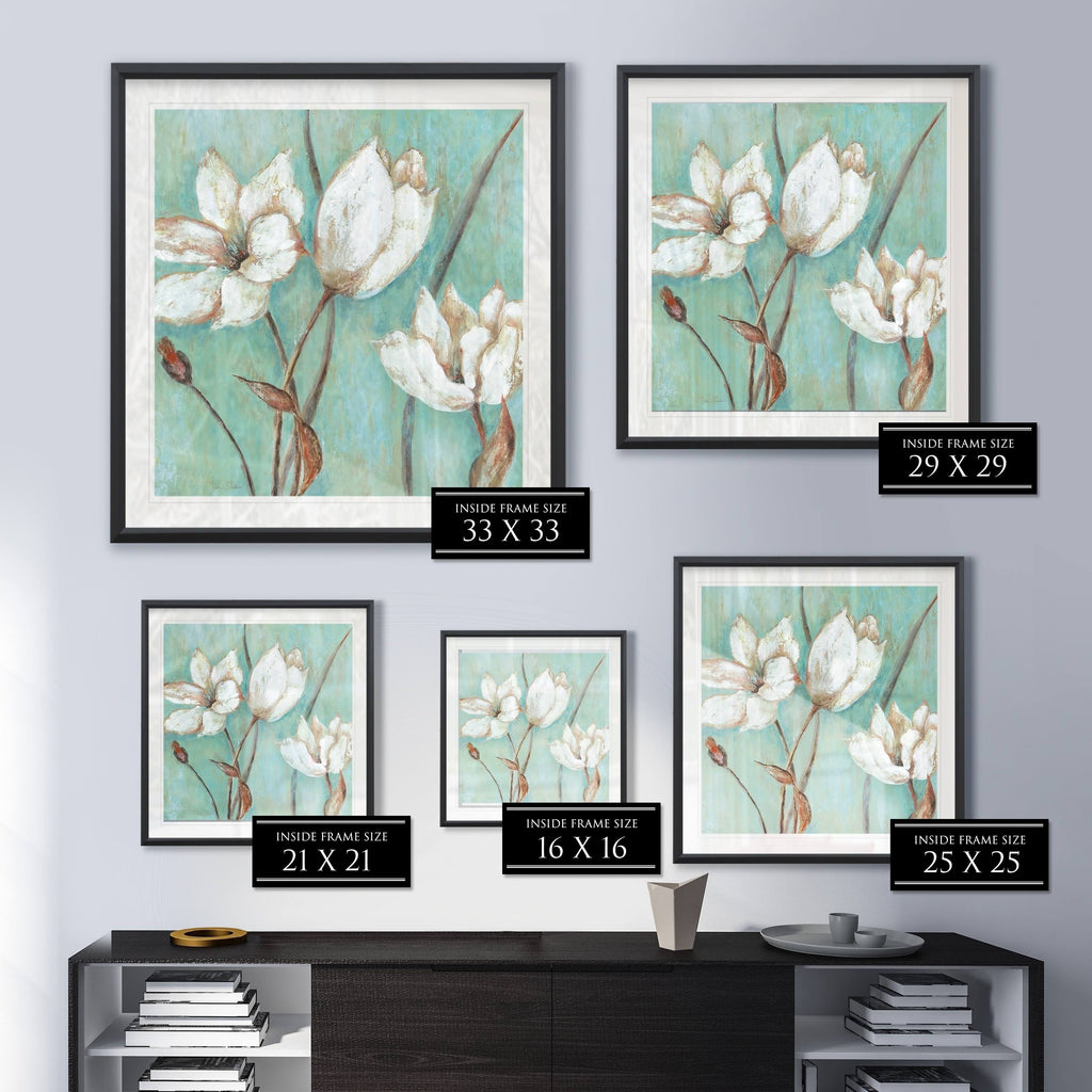 Framed Giclee Print 28x28 N6933