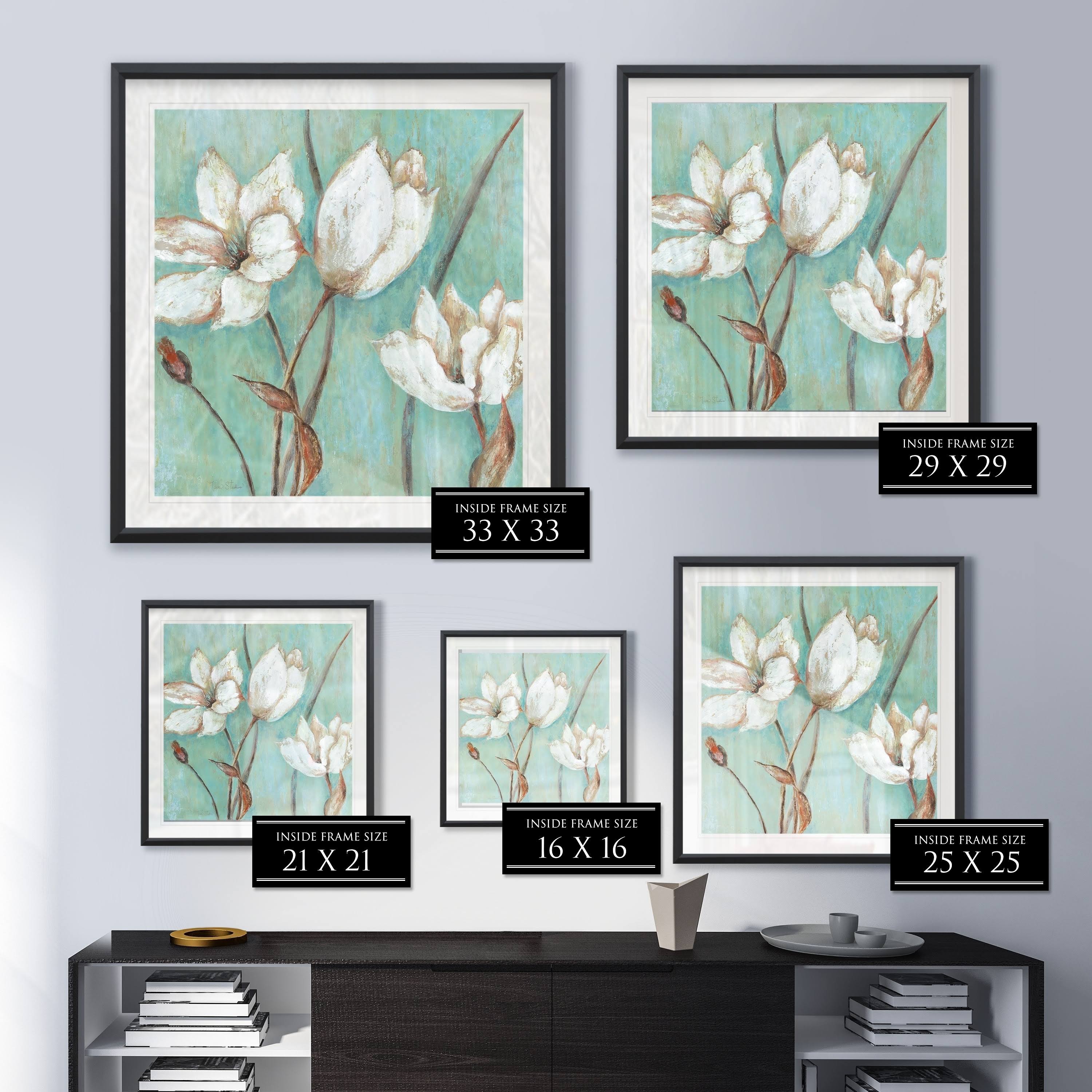 Framed Giclee Print 28x28 N6933