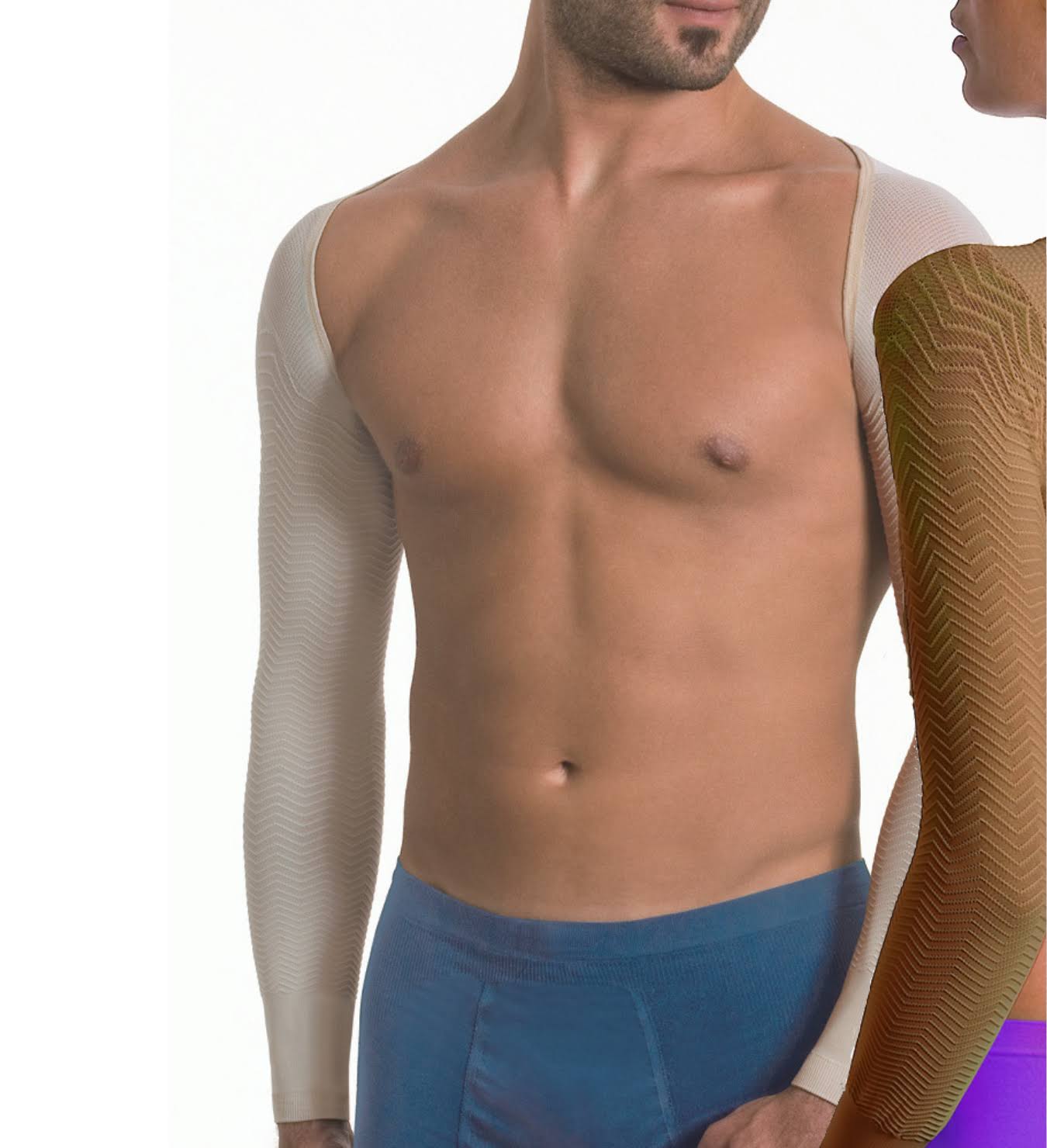15/21 mmHg Active Massage Arm Sleeve T8207