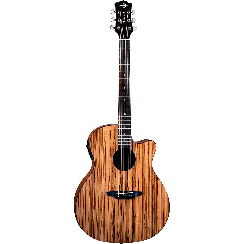 Zebra Grand Concert Acoustic-Electric Guitar N81133