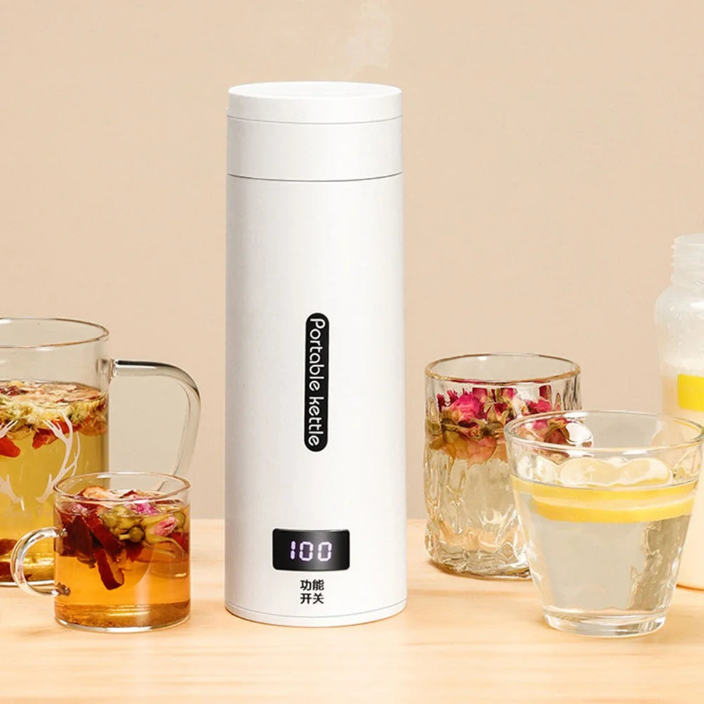 500ml Portable Stainless Steel Electric Kettle V5433