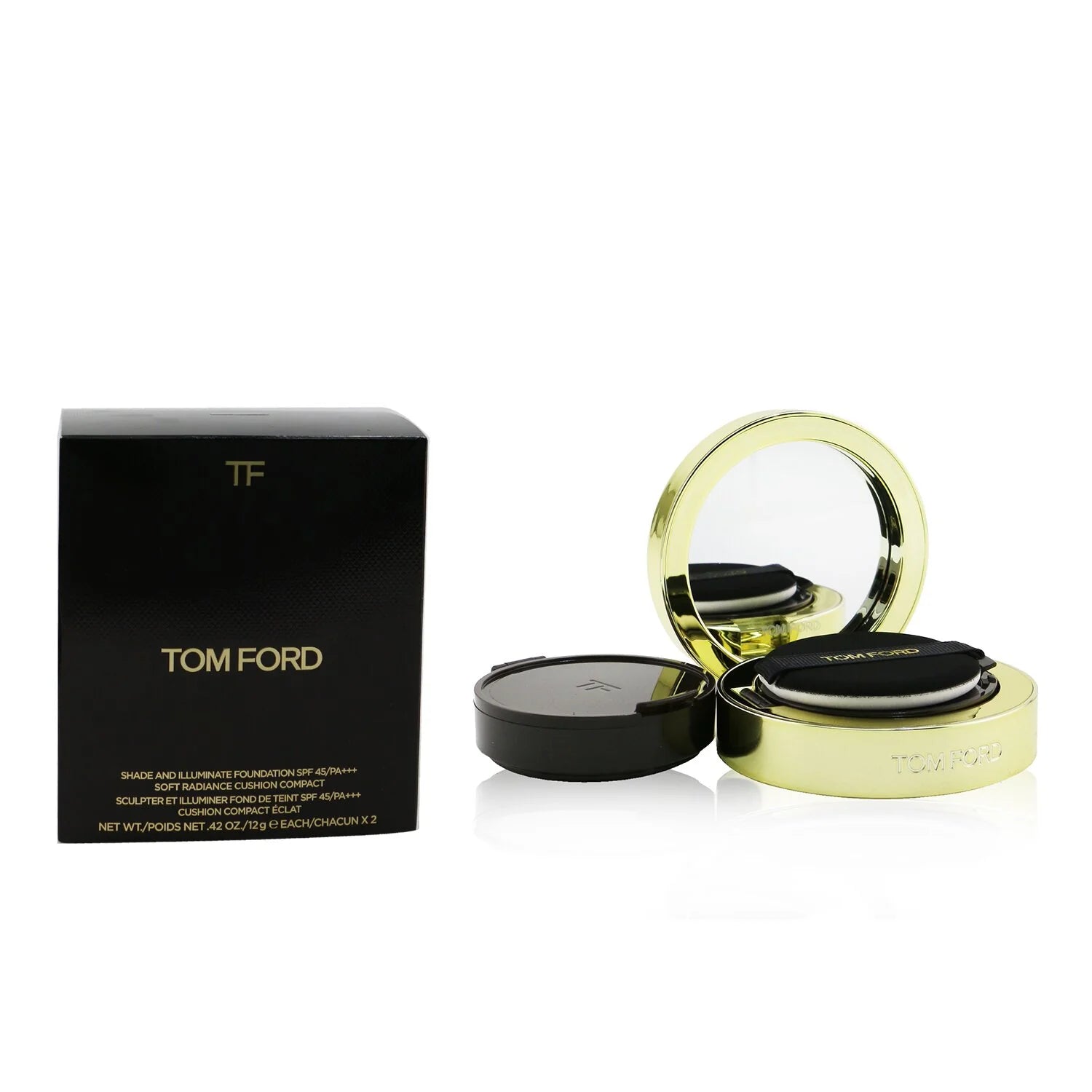 Shade And Illuminate Foundation Soft Radiance Cushion Compact SPF 45 With Extra Refill N379364