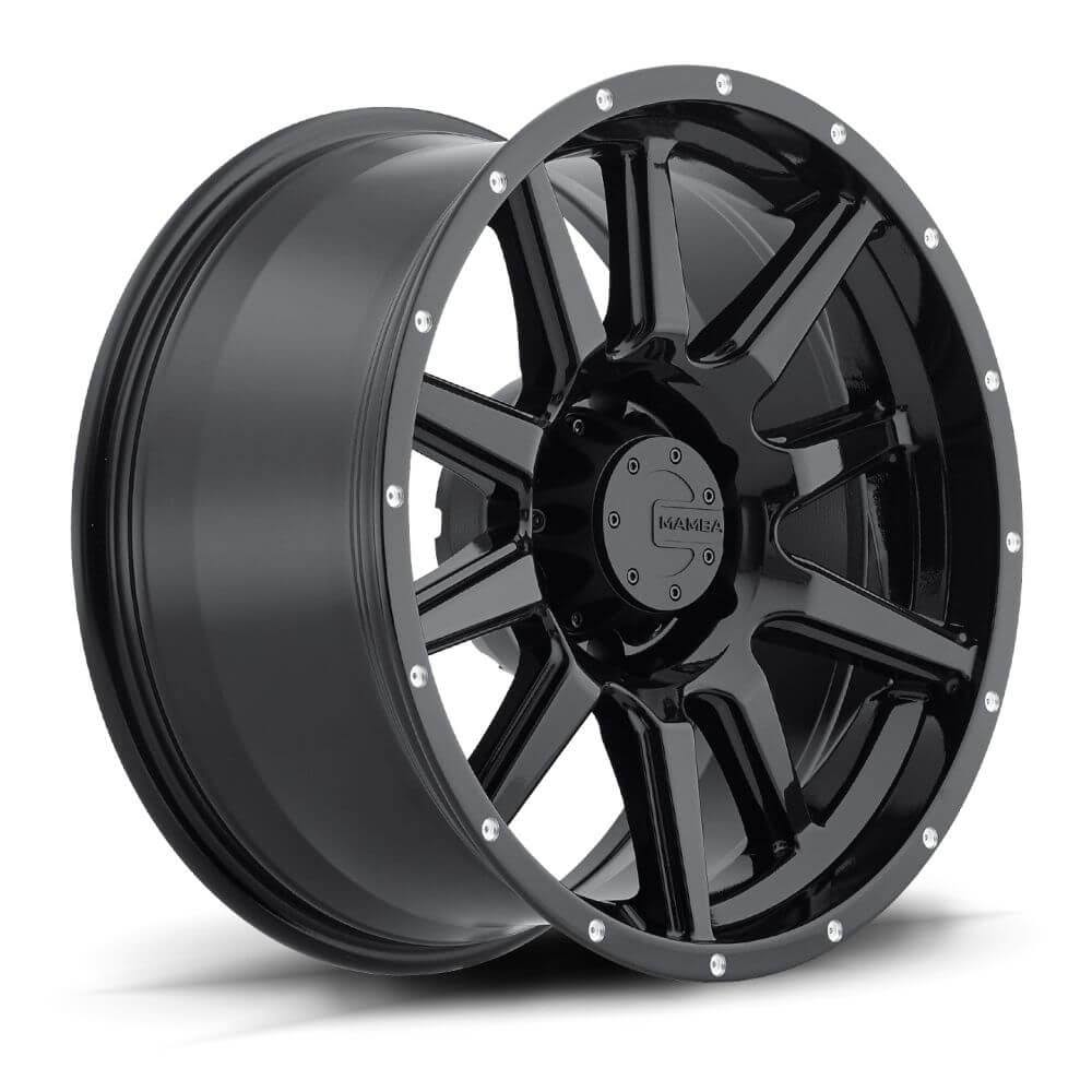 Gloss Black 20x9 6x5.5 12mm Wheel Y52659