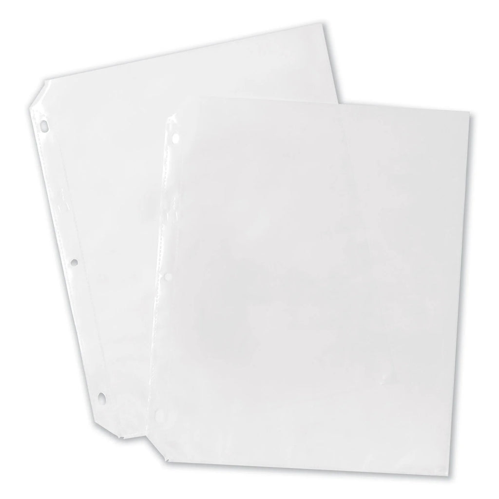 Top-Load Poly Sheet Protectors, Heavy Gauge, Letter, Nonglare, 100/Box V793017
