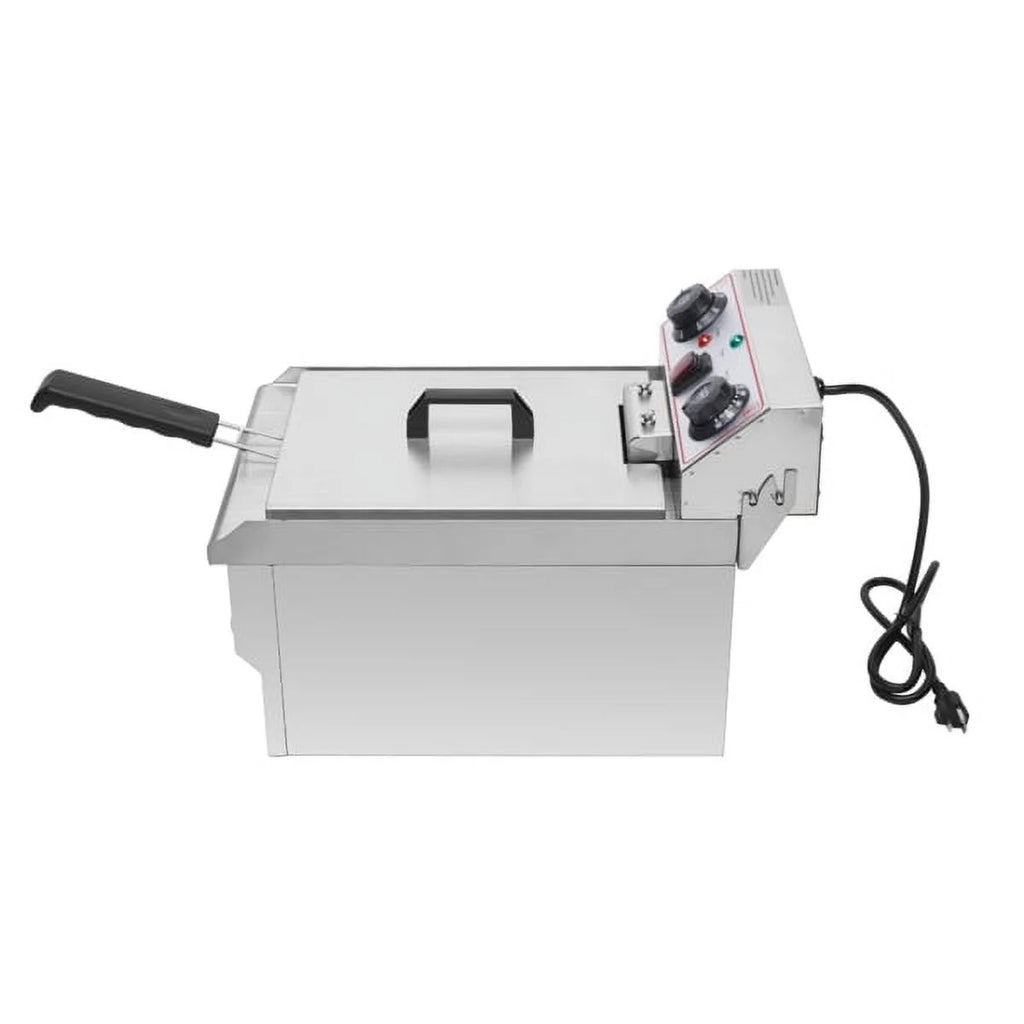 Stainless Steel Faucet Single Tank Deep Fryer 1700W G7755