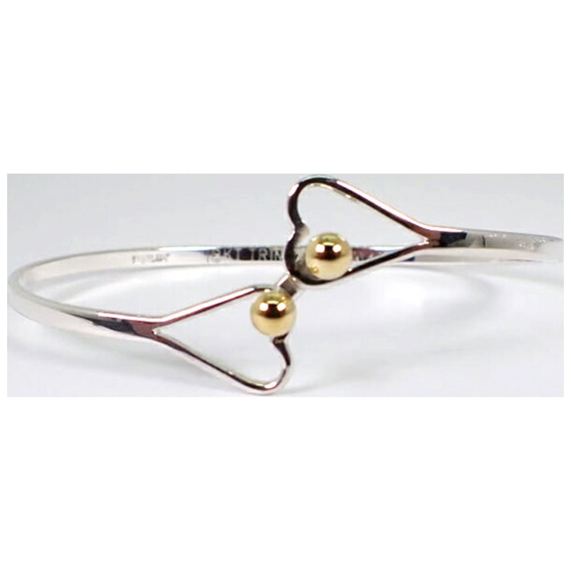 SV925 18KT Heart Bangle M978