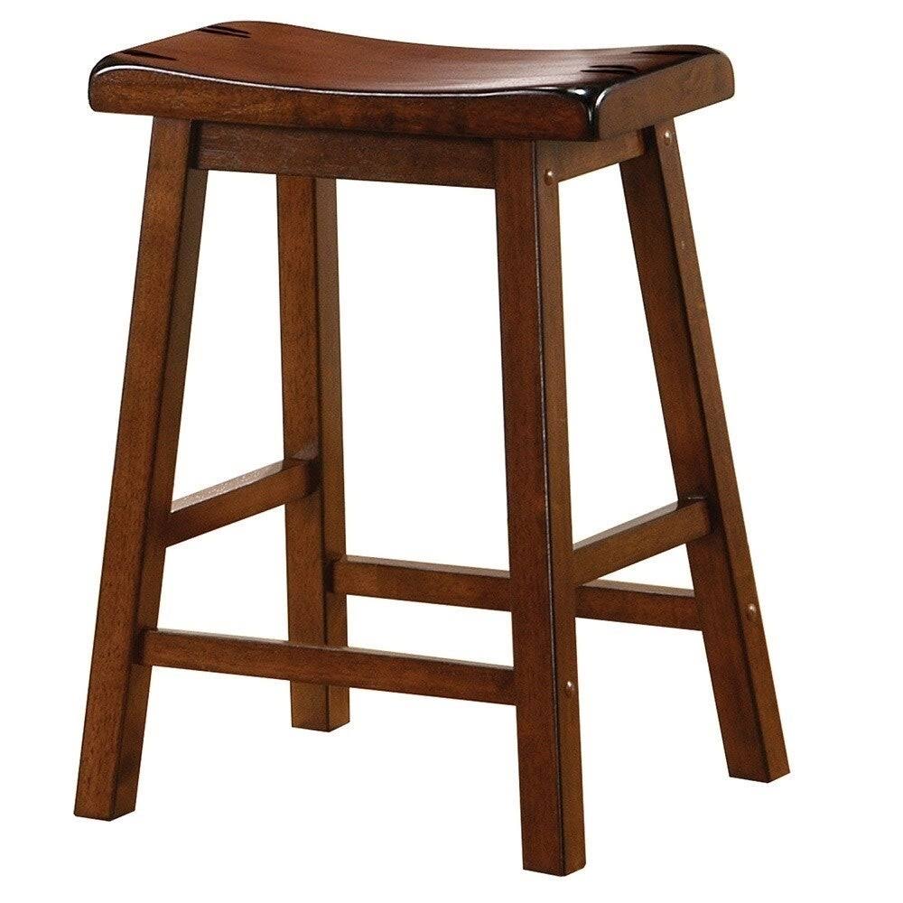 Brown Walnut Barstool C94892
