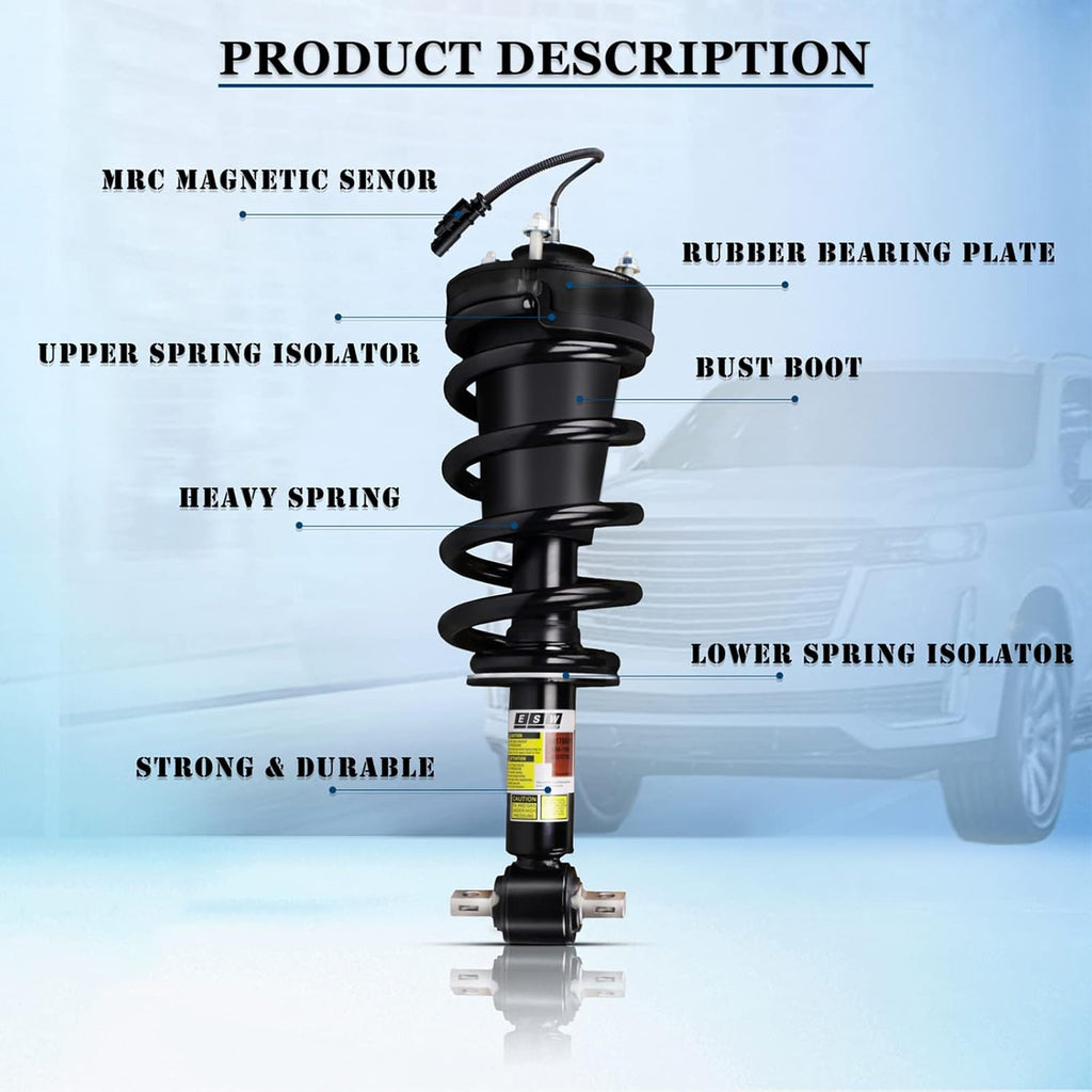 Pair Front Shock Absorber Magnetic Strut complete Assembly X145