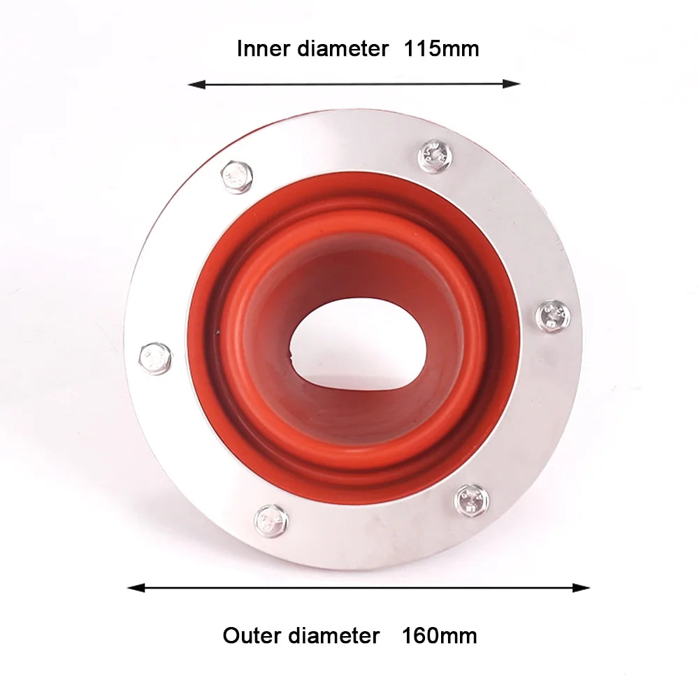 Jack Kit for Tent Flexible Roof Silicone Metal Roofing Tube Flashing High Resistance Scalding Device for Chimney I544