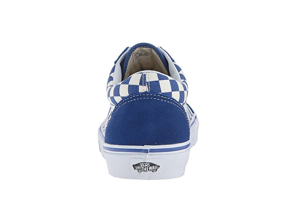 Blue Checkerboard Vans Shoes C196514