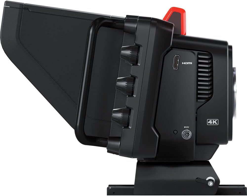 Blackmagic Studio Camera 4K Plus Bundle with AKG K240 Studio Pro Headphones and Screen Cleaning Wipes U418203
