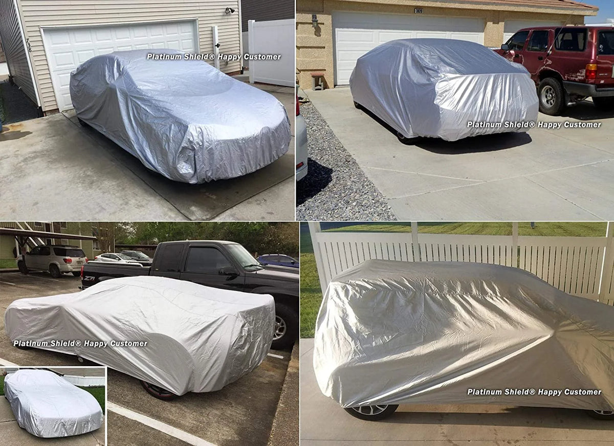 Weatherproof Car Cover with Fleece Lining O778828