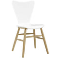 White Wood Side Chair M772
