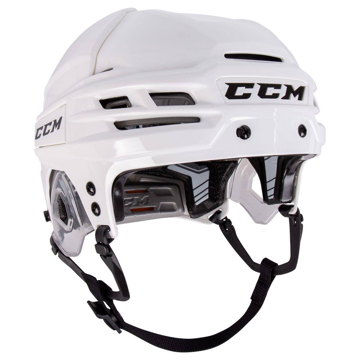 White M Hockey Helmet F1134