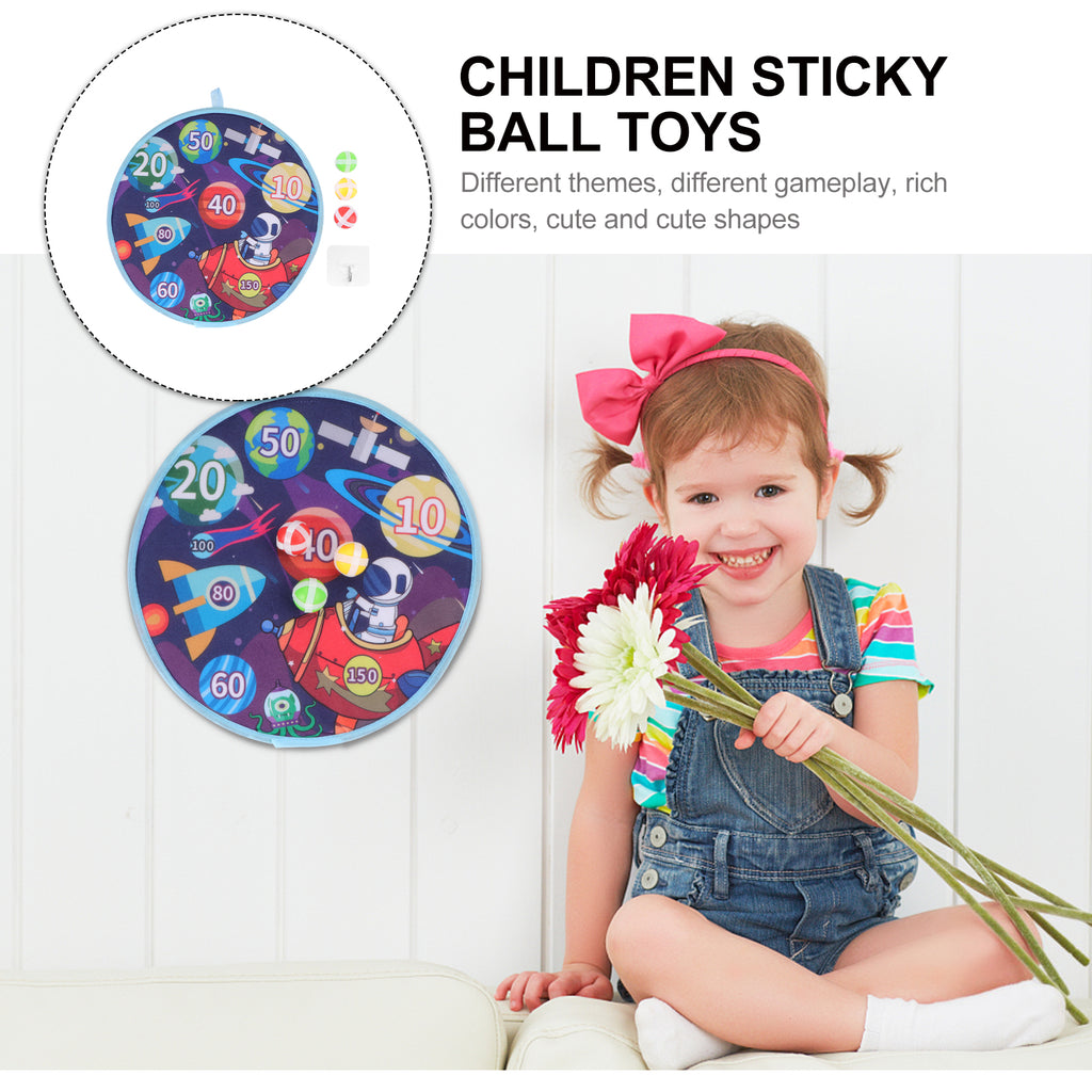 Sticky Ball Dart Board Playset Q199564