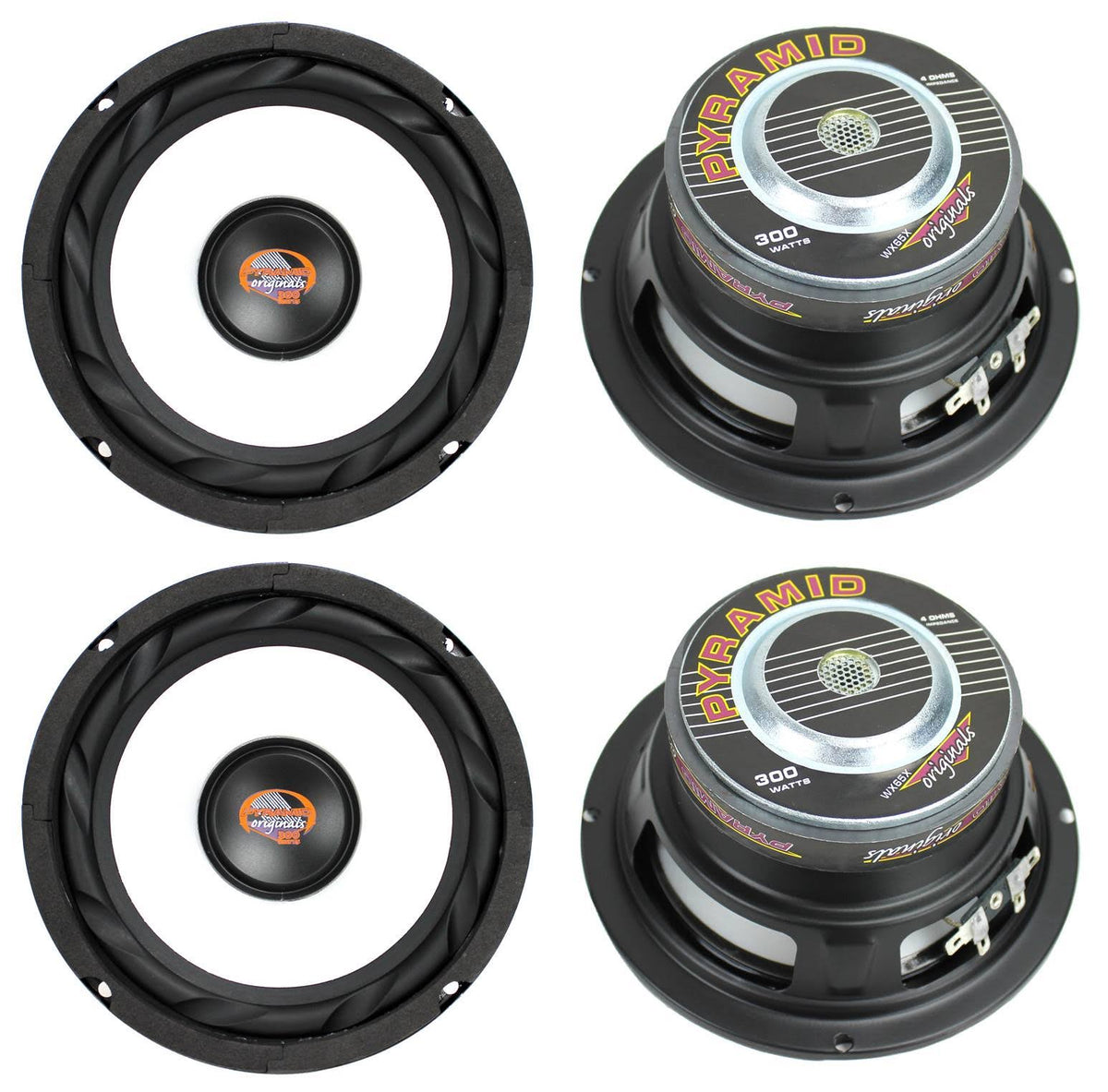 6.5x22 1200W 4 Ohm Car Audio Subwoofers C874413
