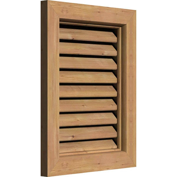 Unfinished Functional Vertical Gable Vent I642418