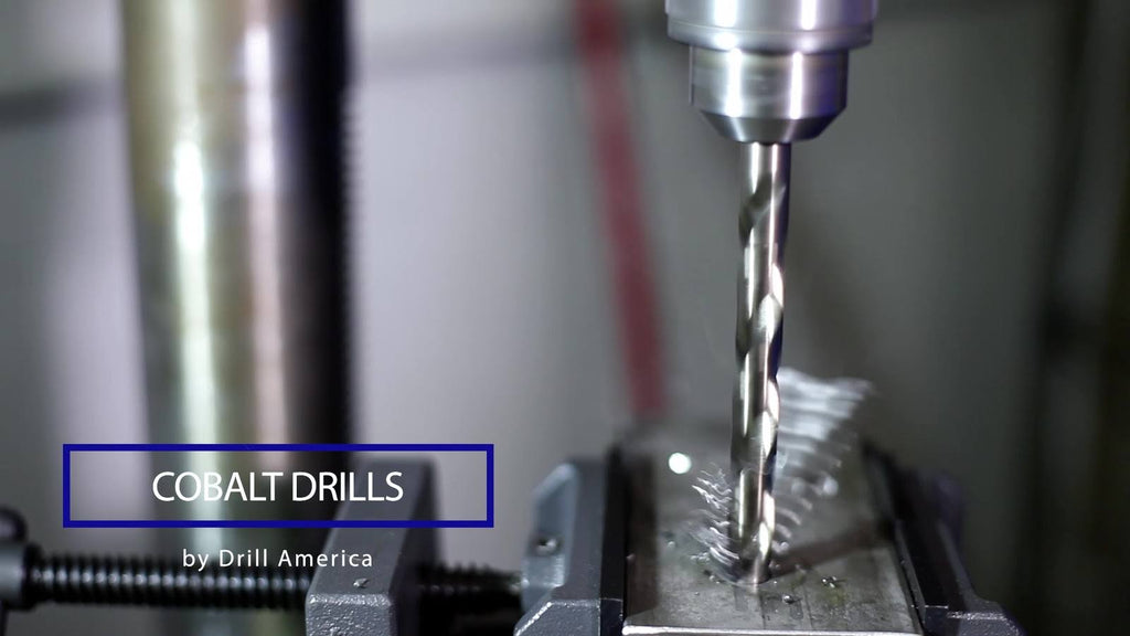 8 Piece Cobalt Reduce Shank Drill Bit Set E1652