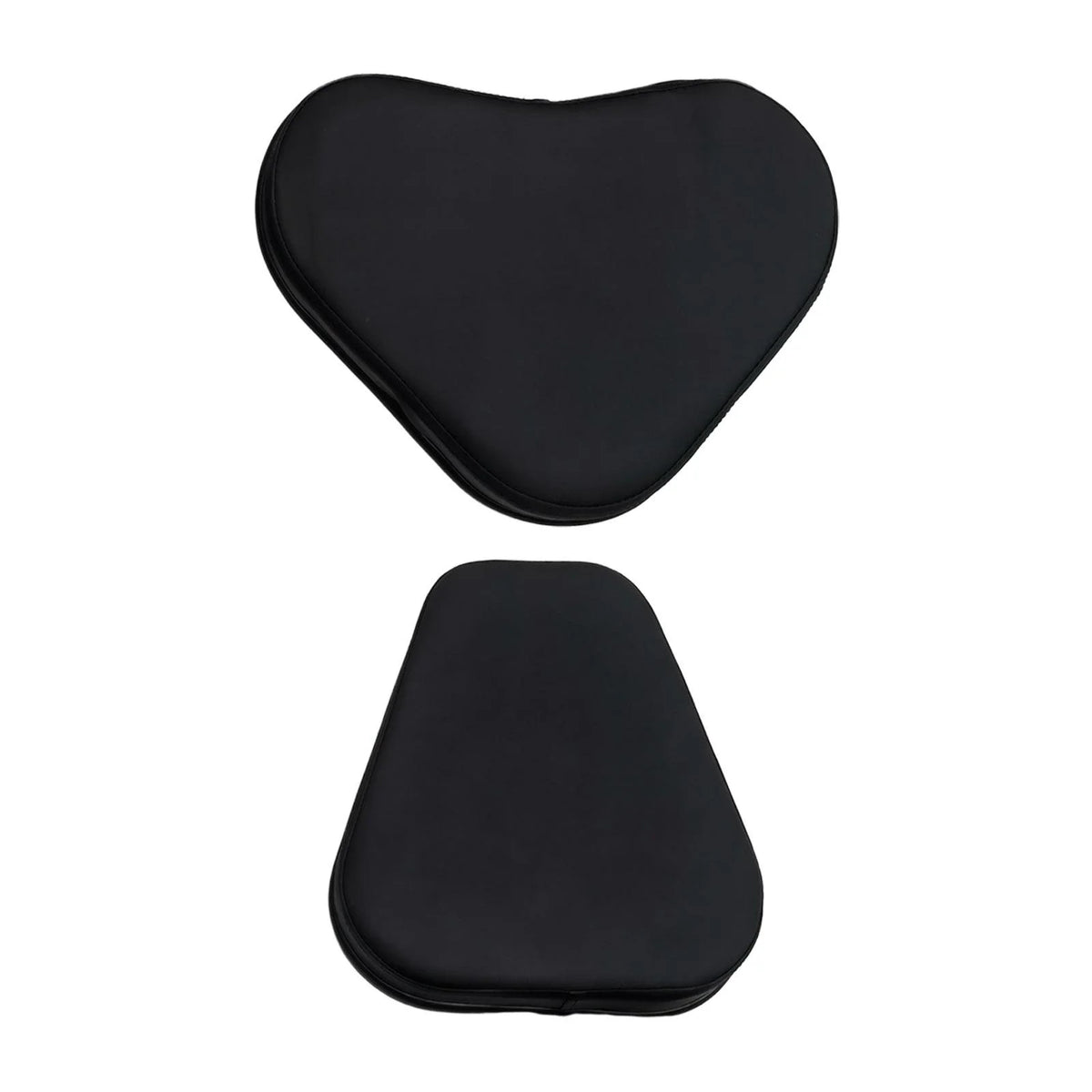 Black Exercise Bike Saddle Cover with Back Support J336