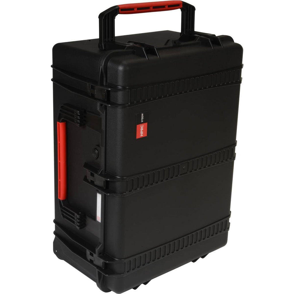 Black Watertight Wheeled Hard Case with Cubed Foam H939285