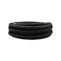 Braided Flex Hose Two-Tone Black/Blue Nylon 10 Foot Roll H133