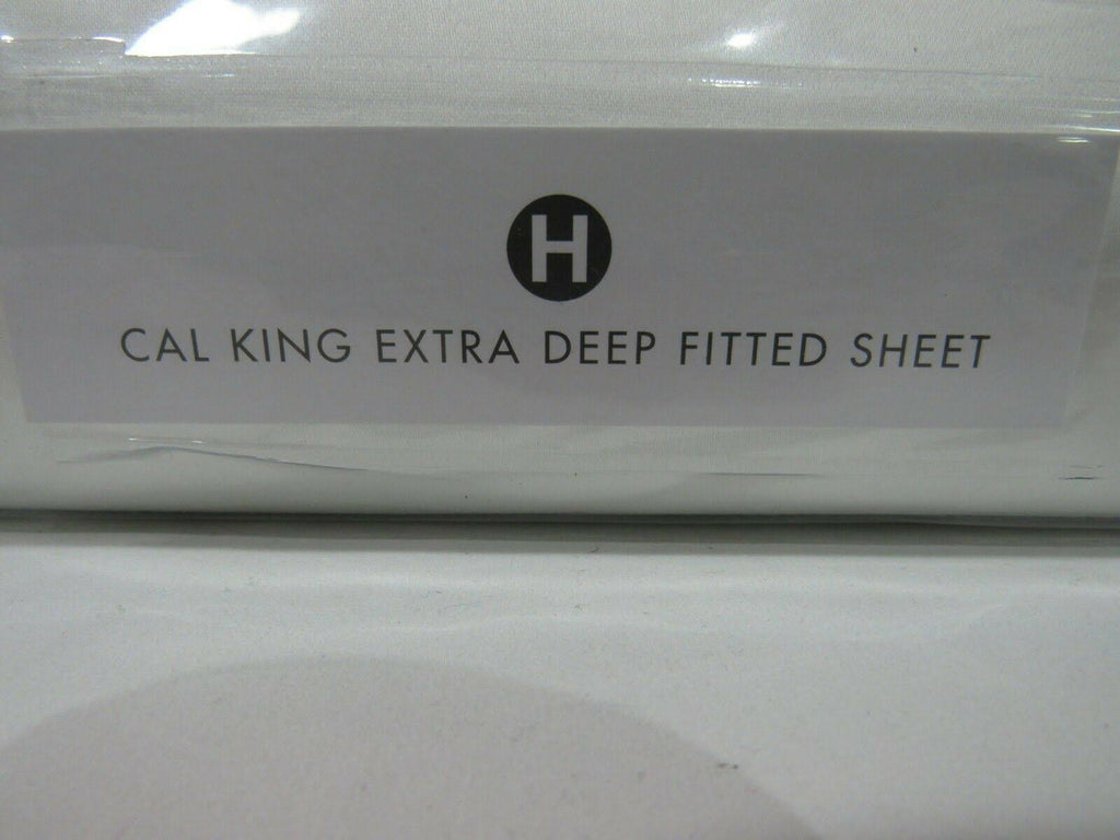 White 100% Supima Cotton California King Fitted Sheet O653