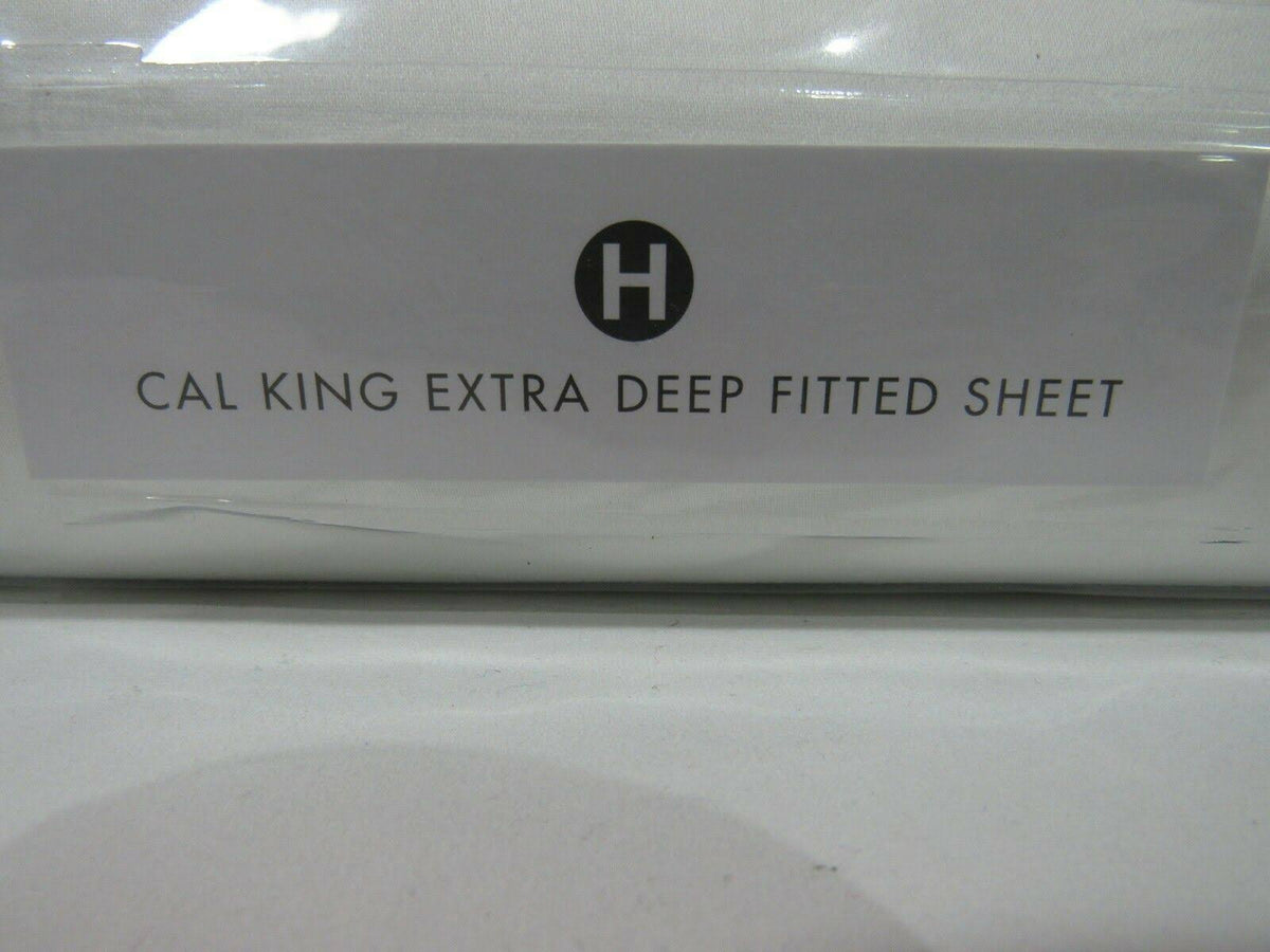 White 100% Supima Cotton California King Fitted Sheet O653
