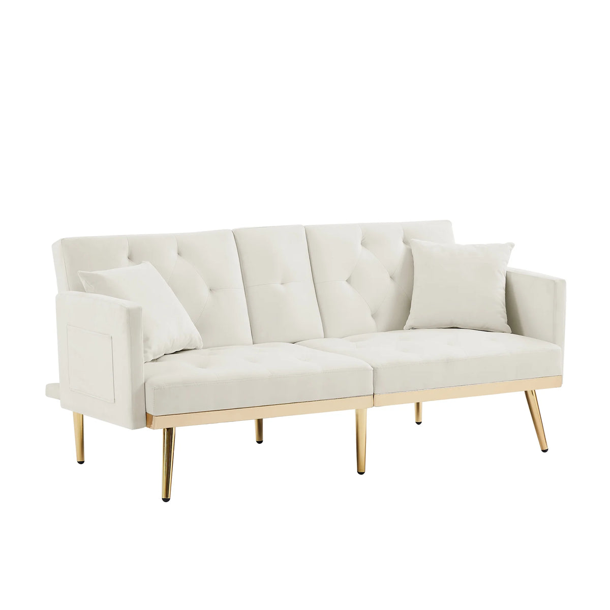 White Sofa Bed L108