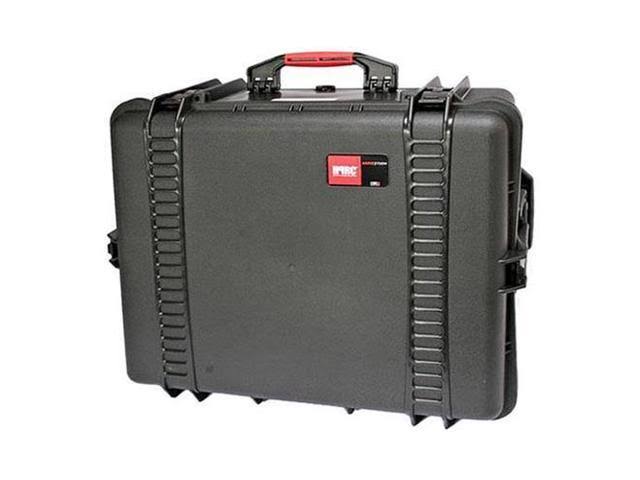 Black Watertight Wheeled Hard Case with Cubed Foam H939285