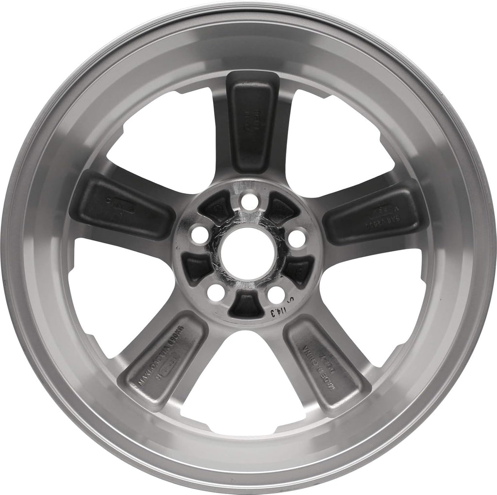 Aluminum Alloy Wheel Rim 18 Inch 5 Spokes W43720