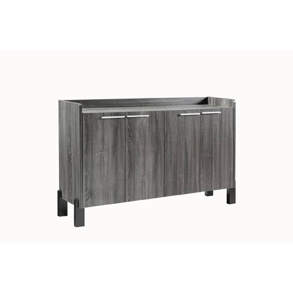 Distressed Sideboard with Two Storage Cabinets X621715