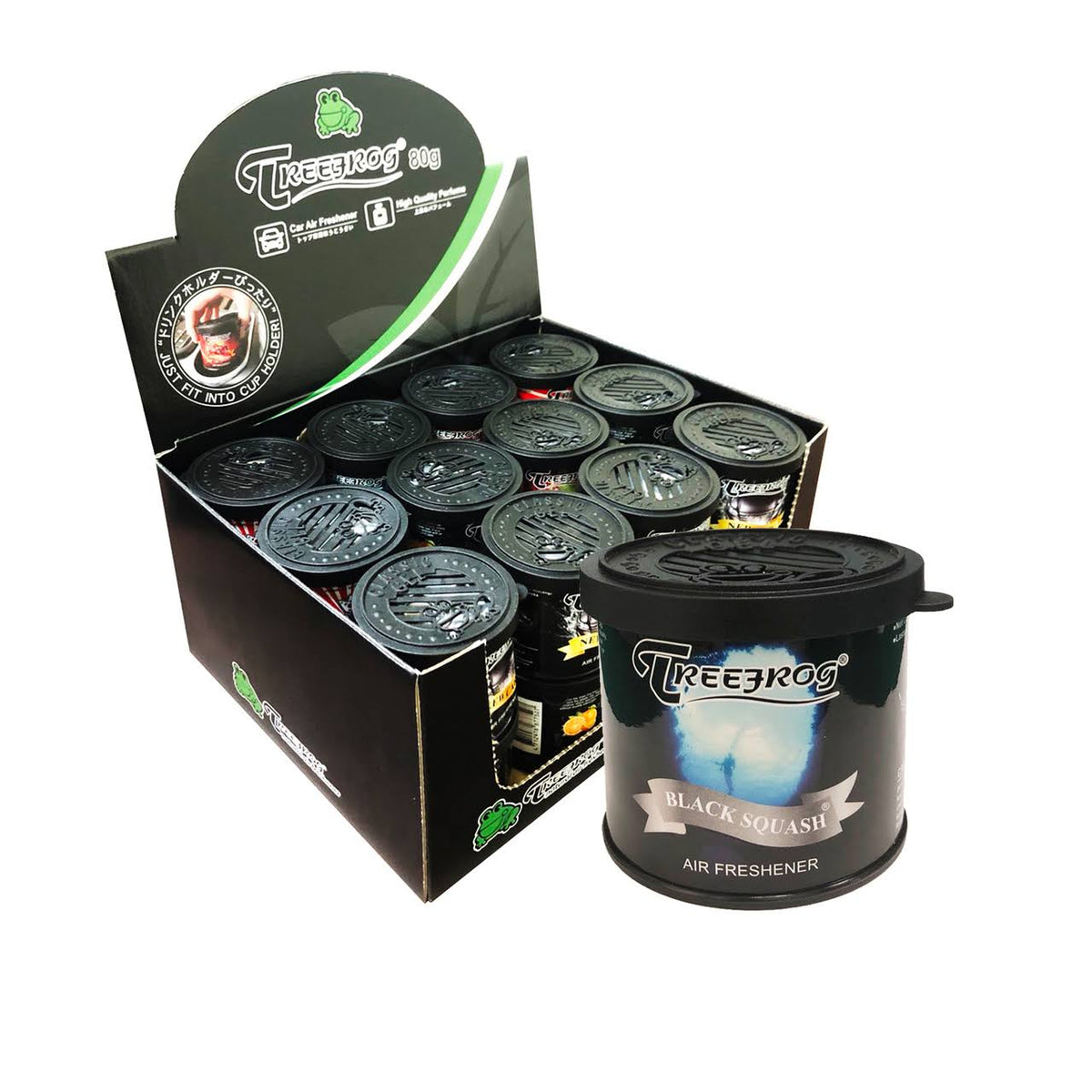 24 Cans Gel Can Black Squash Scent D598232