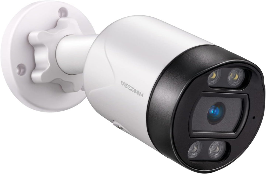 5MP PoE IP Camera with Two-Way Audio, Full-Color Night Vision, AI Human Detection, IP66 Weatherproof Z366