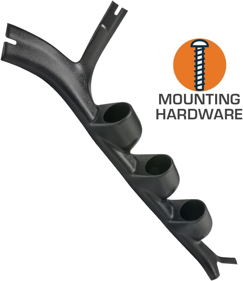 Black Triple Pillar Gauge Pod ABS Plastic Pack of 2 G7162