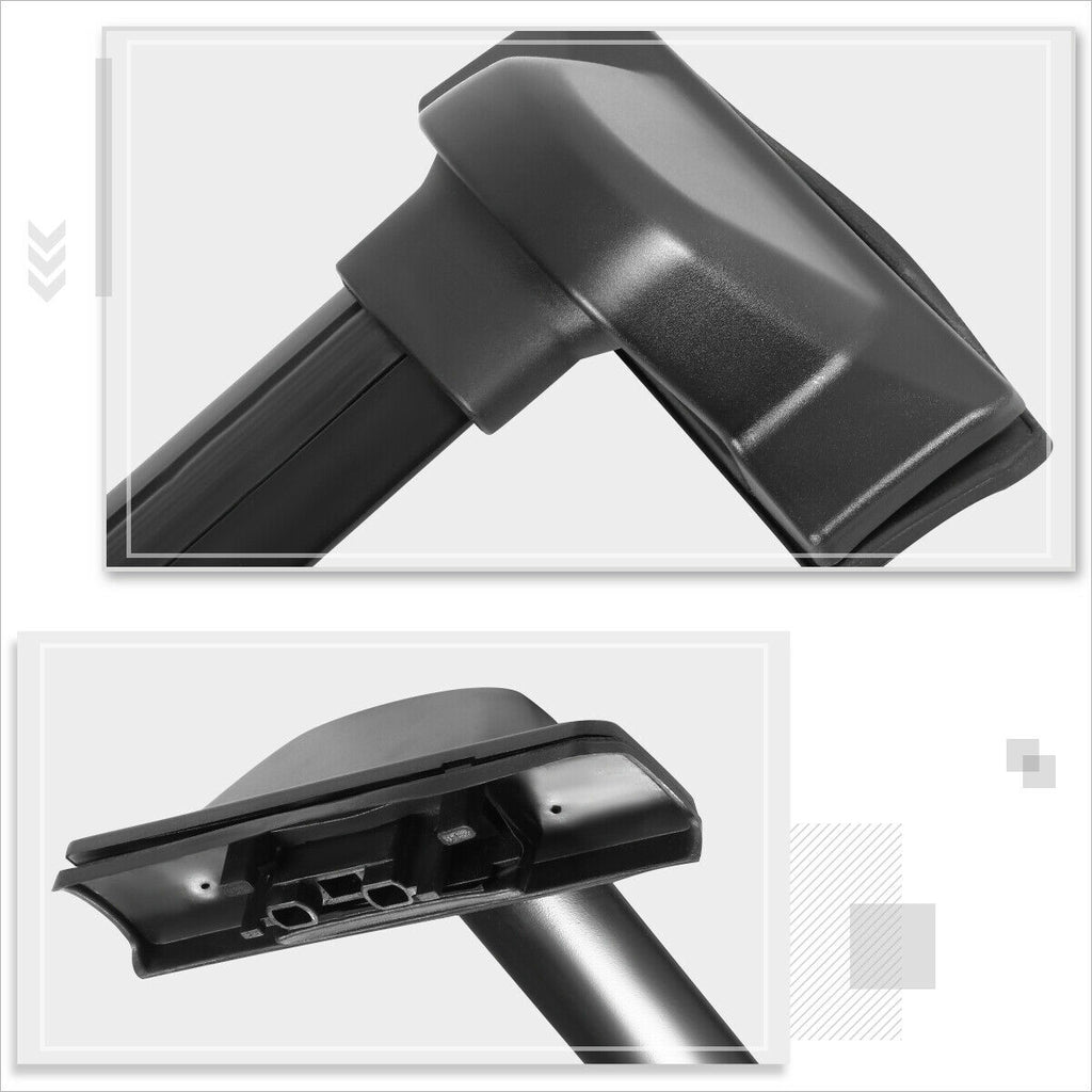 Black Coated Aluminum Roof Rack Crossbar X2229