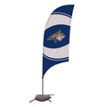Razor Feather Flag with Cross Base L617590