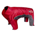 Red 3M Reflective Adjustable Dog Jacket D309