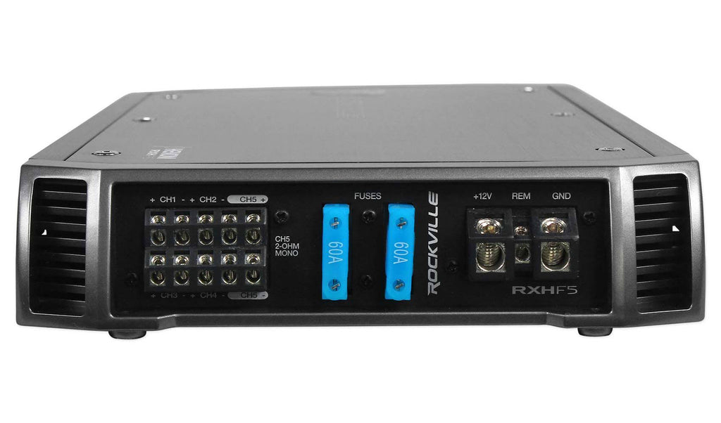 3200 Watt 5 Channel Car Stereo Amplifier with Amp Kit X516630