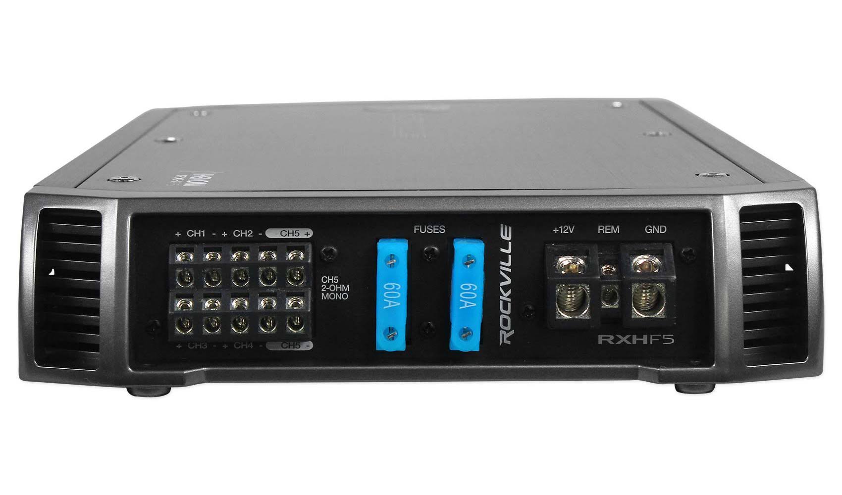 3200 Watt 5 Channel Car Stereo Amplifier with Amp Kit X516630