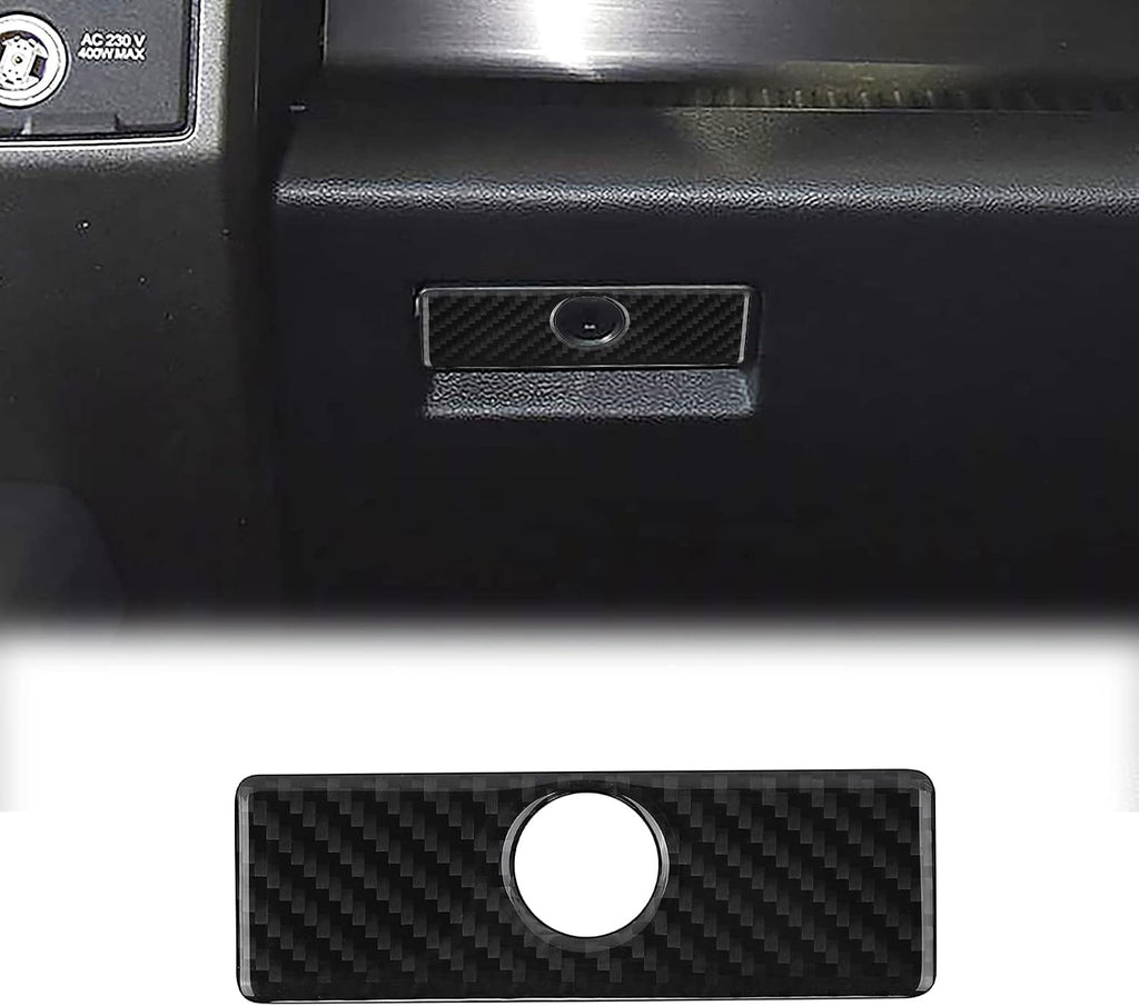 Carbon Fiber Passenger Seat Storage Box Trim Cover A193507