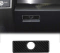 Carbon Fiber Passenger Seat Storage Box Trim Cover A193507