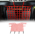 Red Pack of 2 Mesh Dog Car Divider for Jeep Wrangler X547